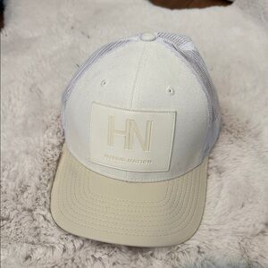 White and Cream Trucker Hat